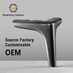 Modern Brushed Metal Dining Table Legs for Sofa and Cabinet Support for sale
