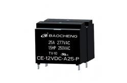 China CQC BaoCheng high current relay With Low Coil Power Consumption supplier