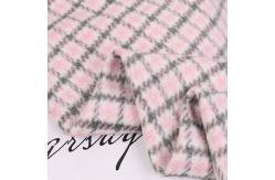 China 400gsm Scottish Plaid Tartan Tweed Fabric Poly Wool Suiting Fabric Abrasion Resistant supplier