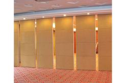 China ISO9001 Acoustic Partition Walls / Function Room Operable Folding Partition Doors supplier