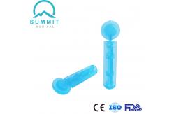China Disposable Sterile Glucometer Lancets 28 Gauge For Diabetes Testing supplier