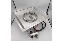 China ISO9001 Outdoor Propane Heater Gas Fire Pit Pan Kit 910mm*300mm Rectangular supplier