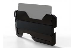 China 63*95MM Multifunctional Silver Anodizing RFID Blocking Aluminium Wallet Credit Card Holder supplier