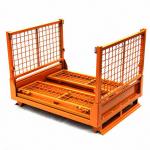 Lockable Steel Mesh Cage Rust Resistant For Warehouse