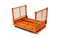 China Lockable Steel Mesh Cage Rust Resistant For Warehouse supplier