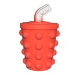 Push Bubble Squishy Stress Balls Fidget Toys , Silicone Squeeze Ball Fidget Toy for sale