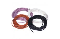 China FDA Silicone Rubber String Customized Printing For Electronic Electrician supplier