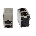 100base 2-Port  2 X1 RJ45 female Jack with internal Transformer with LED for Network Switch for sale