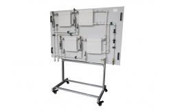 China Educational Equipment Technical Teaching Equipment Trainer Radiator Training Panel supplier