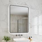 Touch Screen Round LED Bathroom Mirror Dustproof Dirt Resistant Shockproof for sale