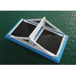 Customized Adult Inflatable Water Beach Volleyball Trampoline Field for sale