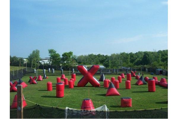 Inflatable Paintball Bunker for paintball Field Equipment