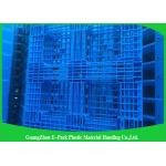 Durable Nestable Plastic Euro Pallets Anti - Slip For Transport Industrial