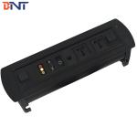 With  1* VGA / 1*RJ45 Configuration Desk Flip Up Power Data Outlet