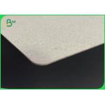 2mm Waste Thick Paper Board , Recycled Pulp Black Back Chip Board Paper