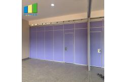 China Collapsible Acoustic Office Retractable Wall Movable Partitions For Conference Hall supplier