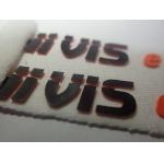 Normal Ink Of High Density Heat Transfer Clothing Labels Customized Shape