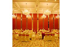 China Internal Cubicle Sliding Floor To Ceiling Partitions Wall For Banquet Hall supplier