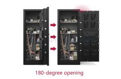 China Heavy Gauge Steel Gun Safe Box Solid Steel Heavy Duty Fireproof Protection supplier
