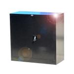 Bedroom Clothes Storage Two Doors RAL Color Electrostatic Iron Cupboard for sale