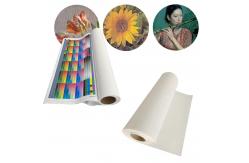 China Large Format Printable 260gsm Polyester Matte Canvas For Printing supplier