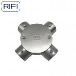 RIFI Emt Aluminum Junction Circular Box Set Screw Type 1way 2way 3way 4way For EMT Conduit Fittings for sale