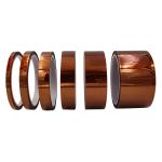 Die Cut Polyimide Film Adhesive Tape H Grade Single Side Coated No Releasing for sale