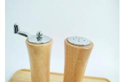 China Eco-Friendly Wooden Salt And Pepper Grinders With Customizable Filler User Friendly Design supplier