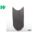Full Cuticle Ponytail Synthetic Braiding Hair Extensions Human Hair Pieces for sale