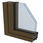 OEM ODM anodised Aluminium Window Frame Profiles ISO9001 for sale