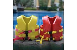 China Floatation Foam Life Vest , Infant Life Vest Submersible Tightness Adjustable supplier