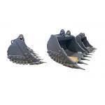1 Cbm 1 Ton Excavator Rock Bucket In Mining Work
