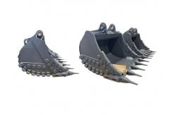 China 1 Cbm 1 Ton Excavator Rock Bucket In Mining Work supplier