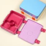 Eco Conscious 4 Compartment Bentgo Lunch Box With Lid Pink
