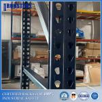 Industry Compatible Teardrop Pallet Rack System With Large Base Plates