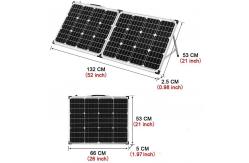 China Monocrystalline Solar Power Panel 100w Home Solar Panel With Aluminium Alloy Frame supplier