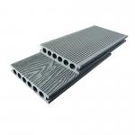 Engineered WPC Lightweight Composite Decking Board Wood Plastic 3D Embossed for sale