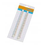 2 Buses Electronics Breadboard Kit Nickel Plated Spring Clips for sale
