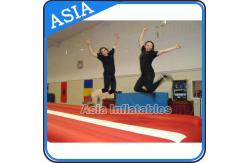 China Constant Blower Inflatable Air Gym Matress For Dancing And Training supplier