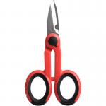 Multipurpose wire duct scissors, industrial jumper Kevlar scissors for sale