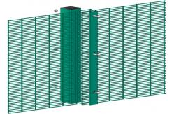 China 358 Anti Climb Wire Mesh Fence Panels Powder Coated 3-8mm Wire Dia supplier