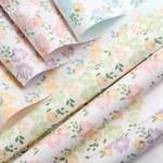 Personalized Dainty Blossom Patterned Wrap 35*50cm Customized Color Option for sale