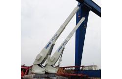 China Telescoping Boom Crane Yacht Pedestal Jib Stretch Out And Draw Back 2T 5M supplier