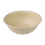Biodegradable Disposable Microwavable Serving Bowls With Lids Pulp Salad Takeaway for sale