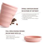 Silicone Water Cup 8oz / 12oz / 16oz Non Toxic BPA Free Reusable Durable for sale