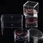 Custom Size Rectangle Clear Plastic Box Transparent Acrylic Box with Lid for sale