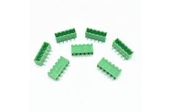 China 5 Pin 5.0 5.08mm Pitch Screwless Male Plug-In Terminal Block supplier