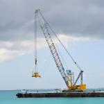 20T Floating Barge Crane