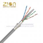 SF/UTP 0.57mm Copper LSZH Jacket Category 6 Ethernet Cable CPR Certified for sale