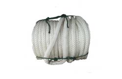 China 12inch Double Braided Nylon Mooring Ropes With Soft Eyes At Both Ends supplier